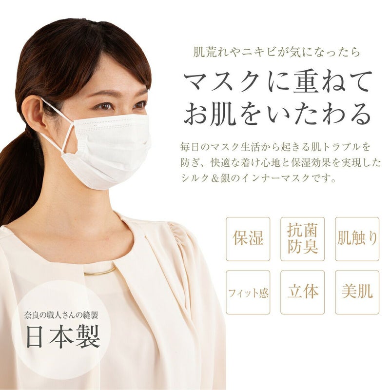 不織布マスクの中につけるインナーマスク